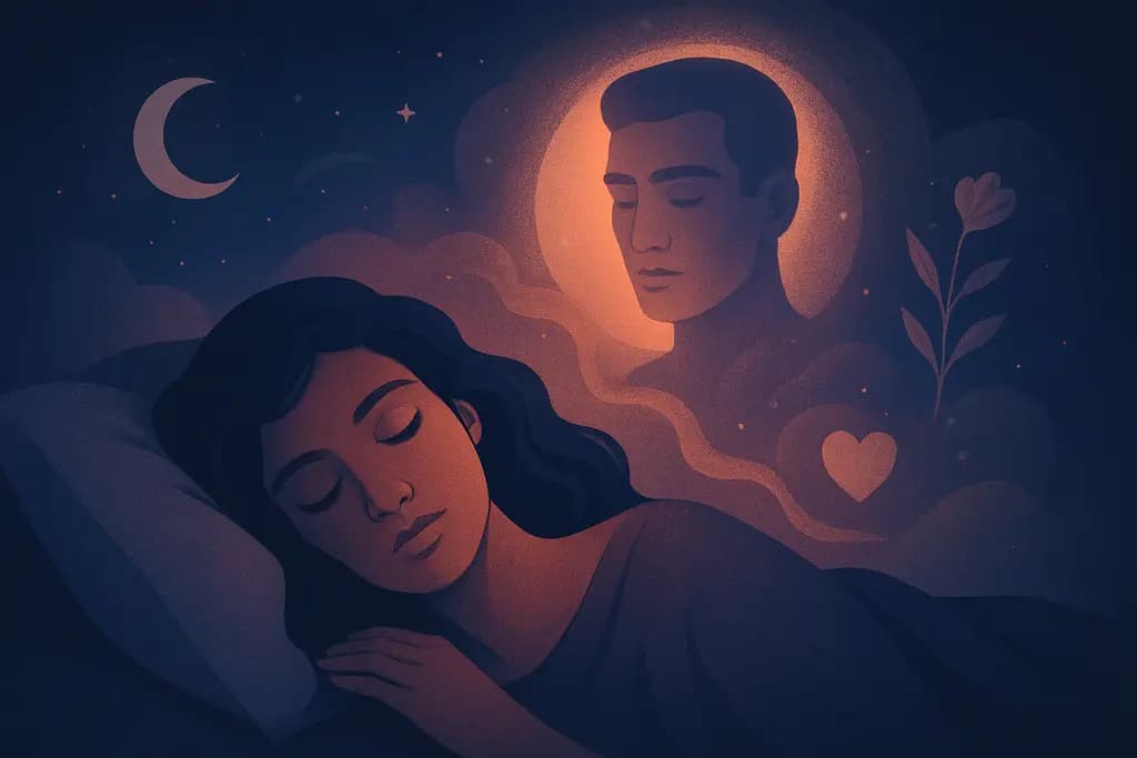 Dream illustration: Dreaming of Someone