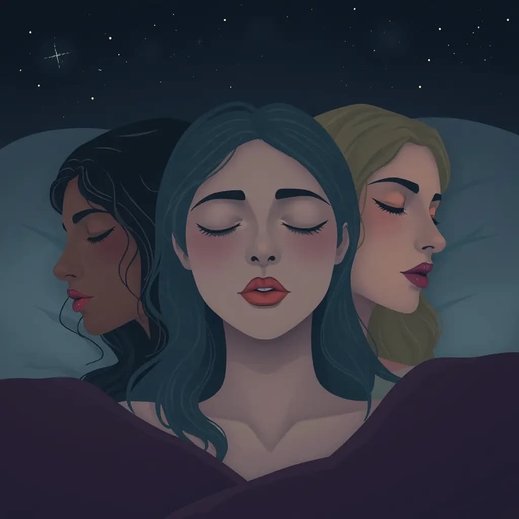 Dream illustration: Dreams where faces are familiar but nameless