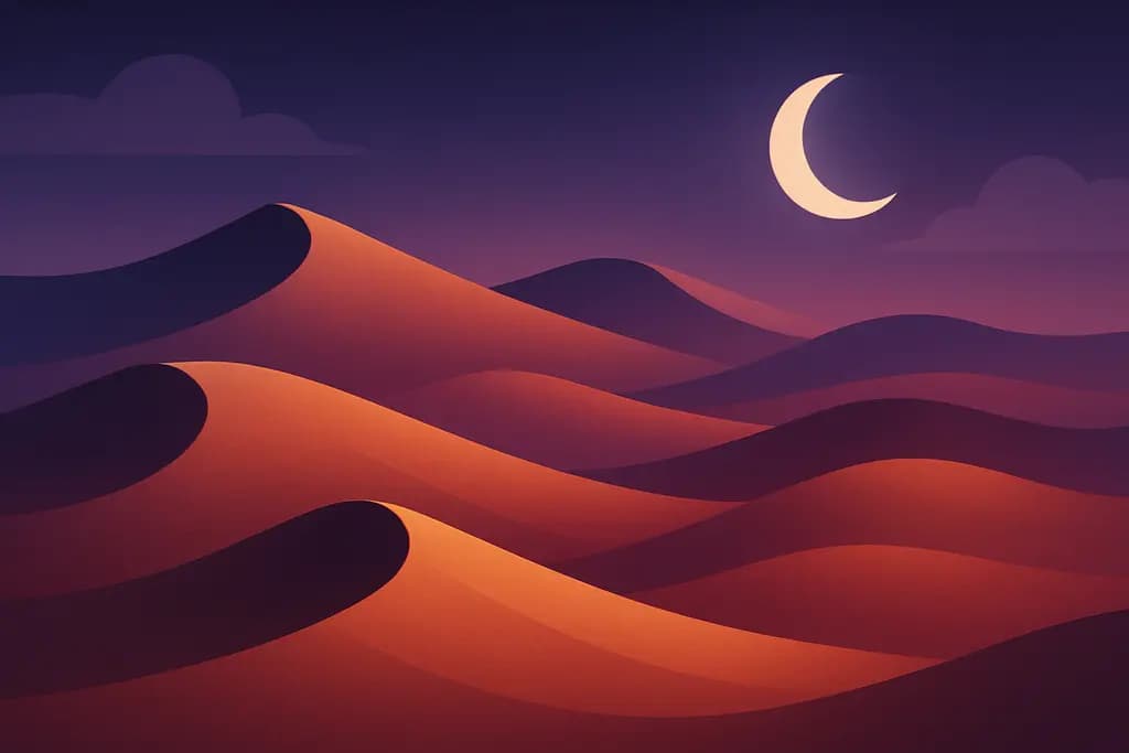 Dream illustration: Dunes