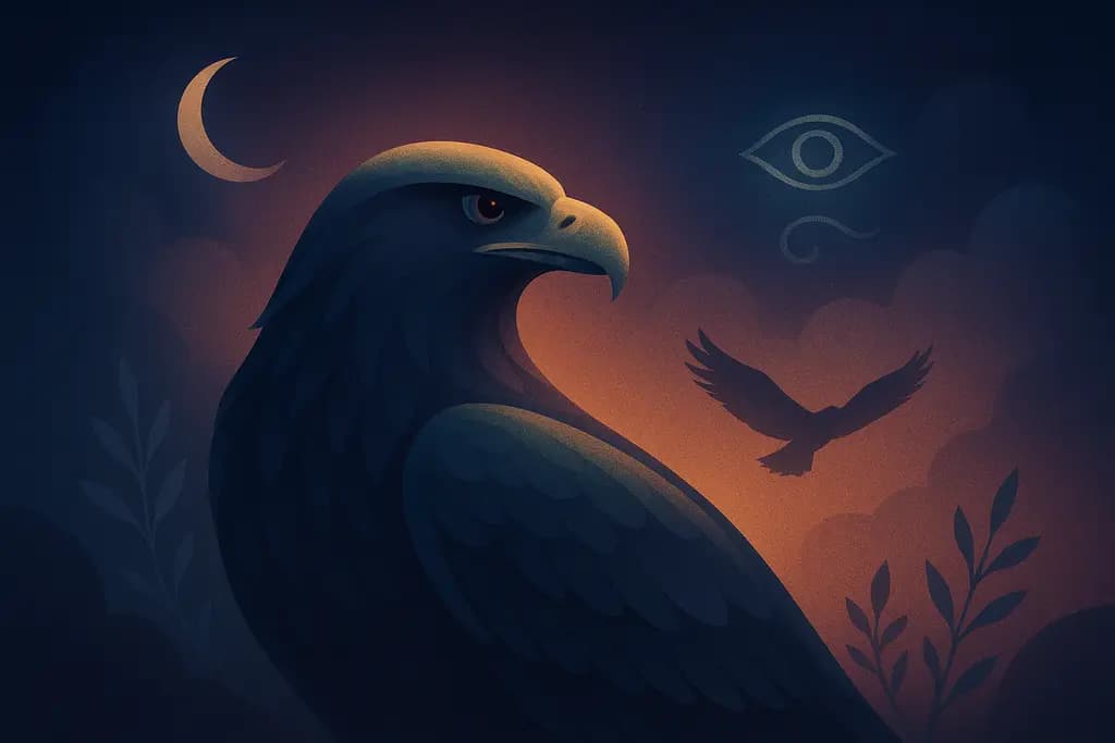 Dream illustration: Eagles
