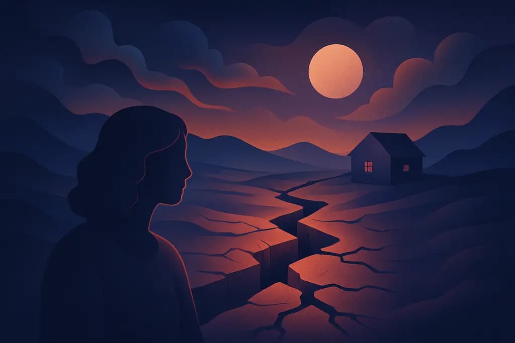 Dream illustration: Earthquake