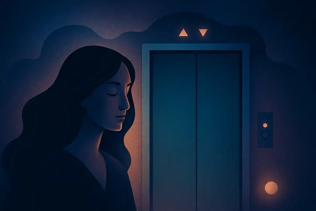 Dream illustration: Elevators