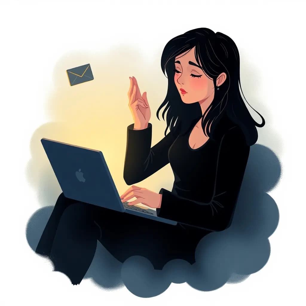 Dream illustration: Email sent to everyone