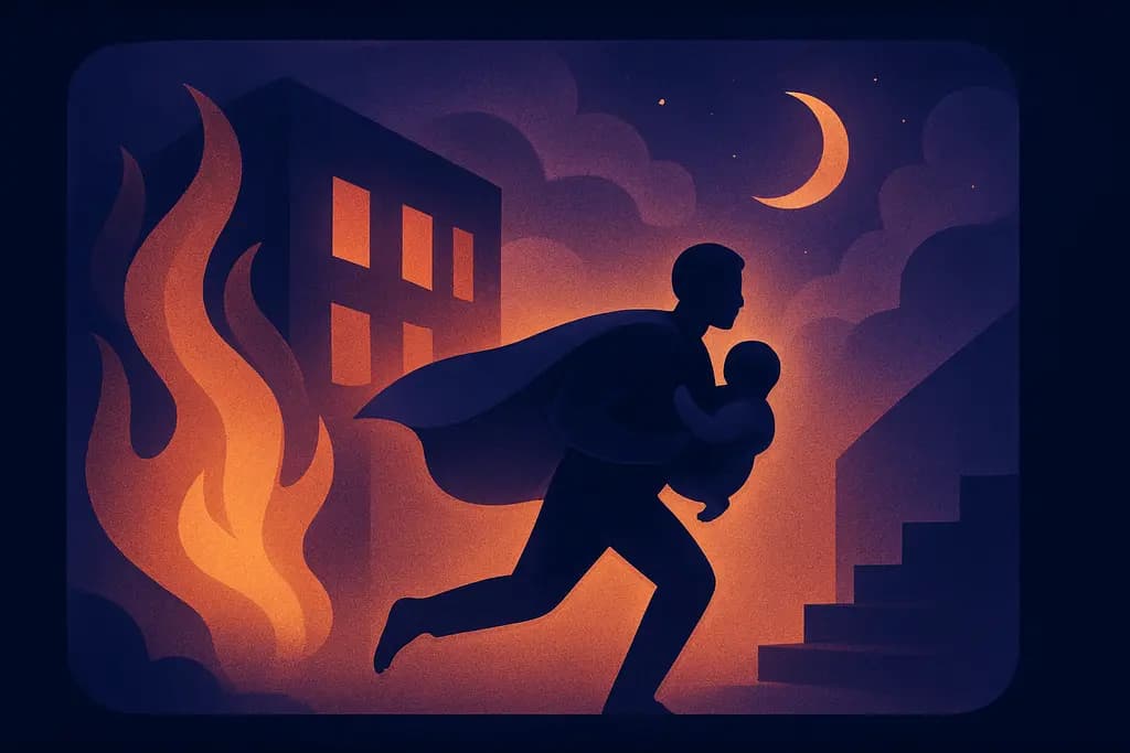 Dream illustration: Emergency Evacuation