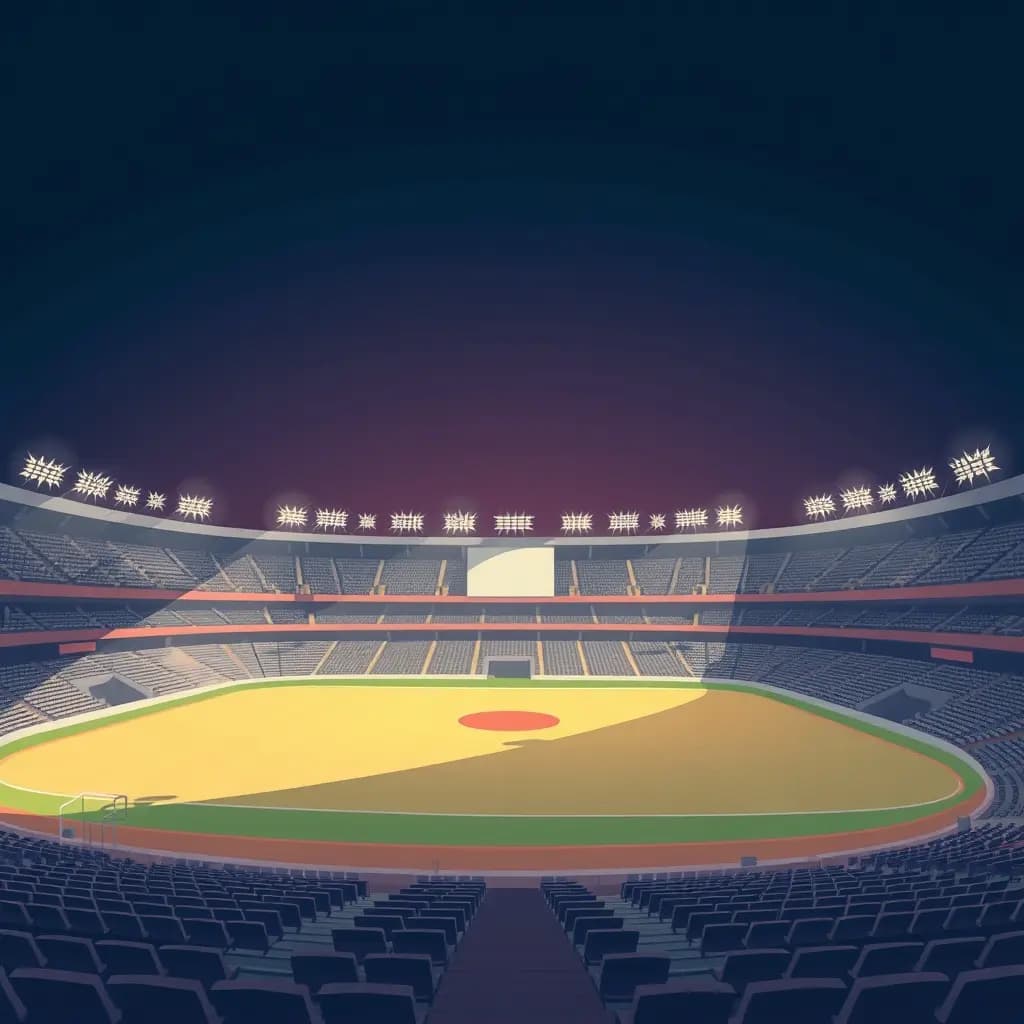 Dream illustration: Empty Stadium