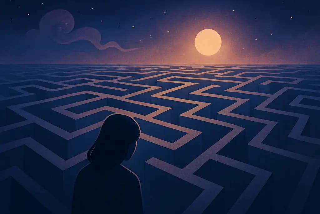 Dream illustration: Endless Maze