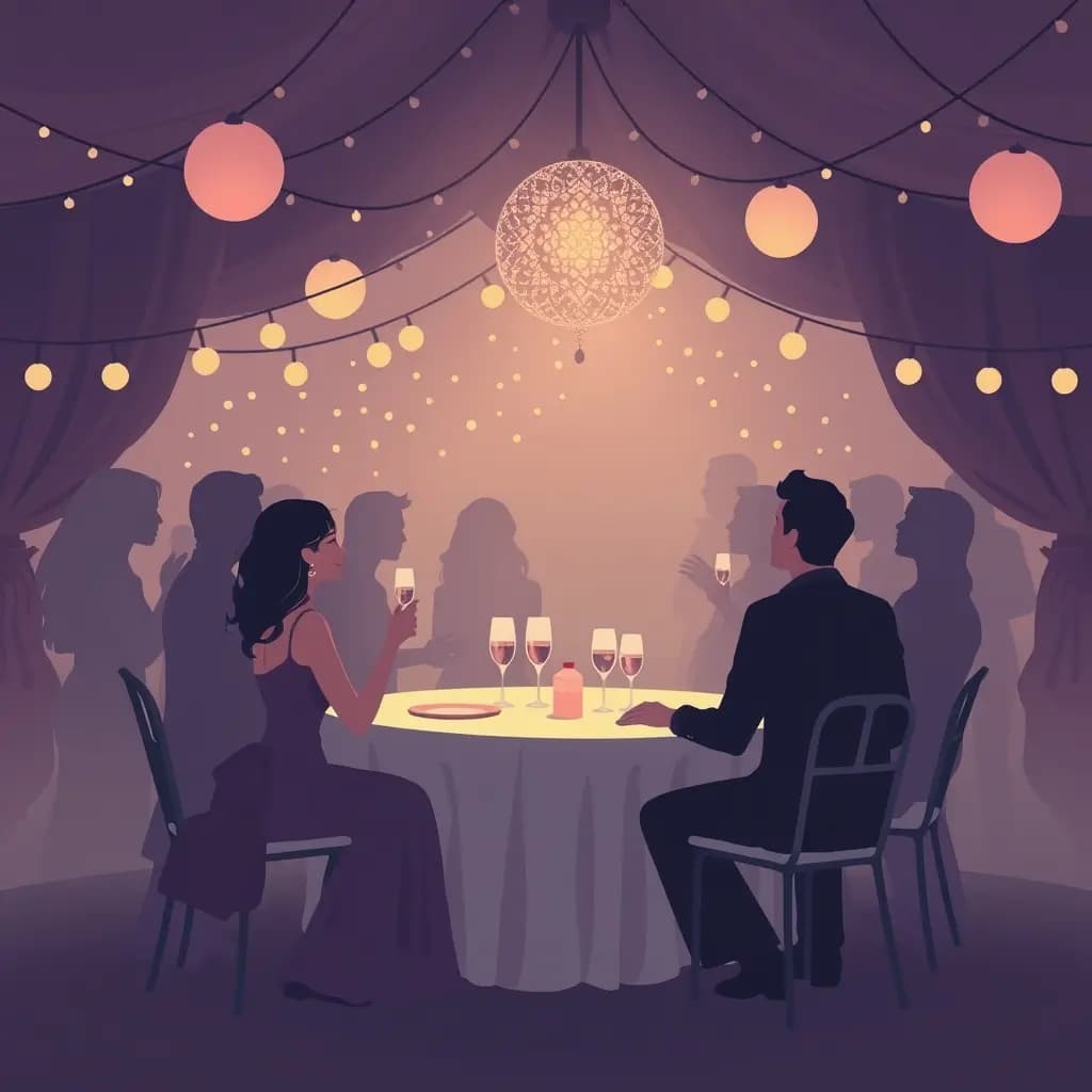 Dream illustration: Engagement Party