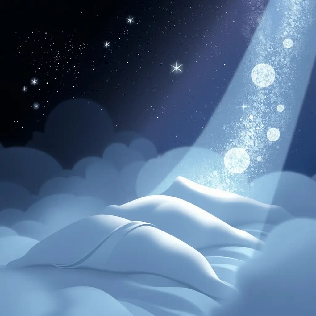 Dream illustration: Everything turns silver