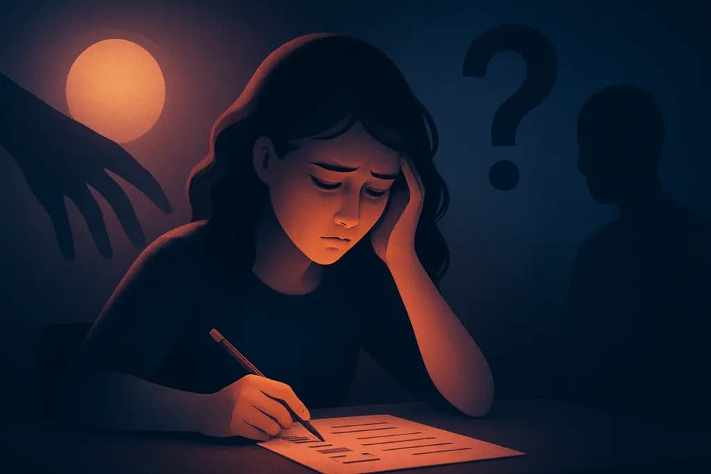 Dream illustration: Exams/Tests
