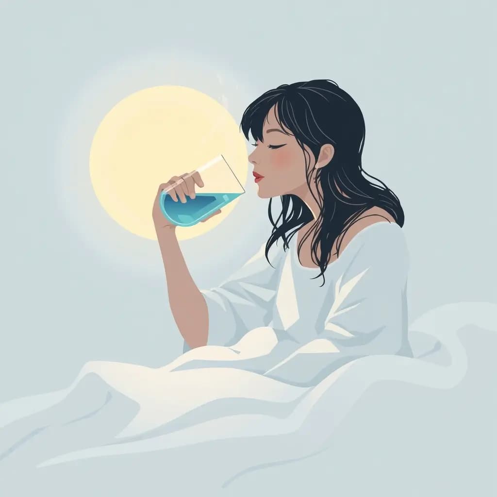 Dream illustration: Experiencing extreme thirst