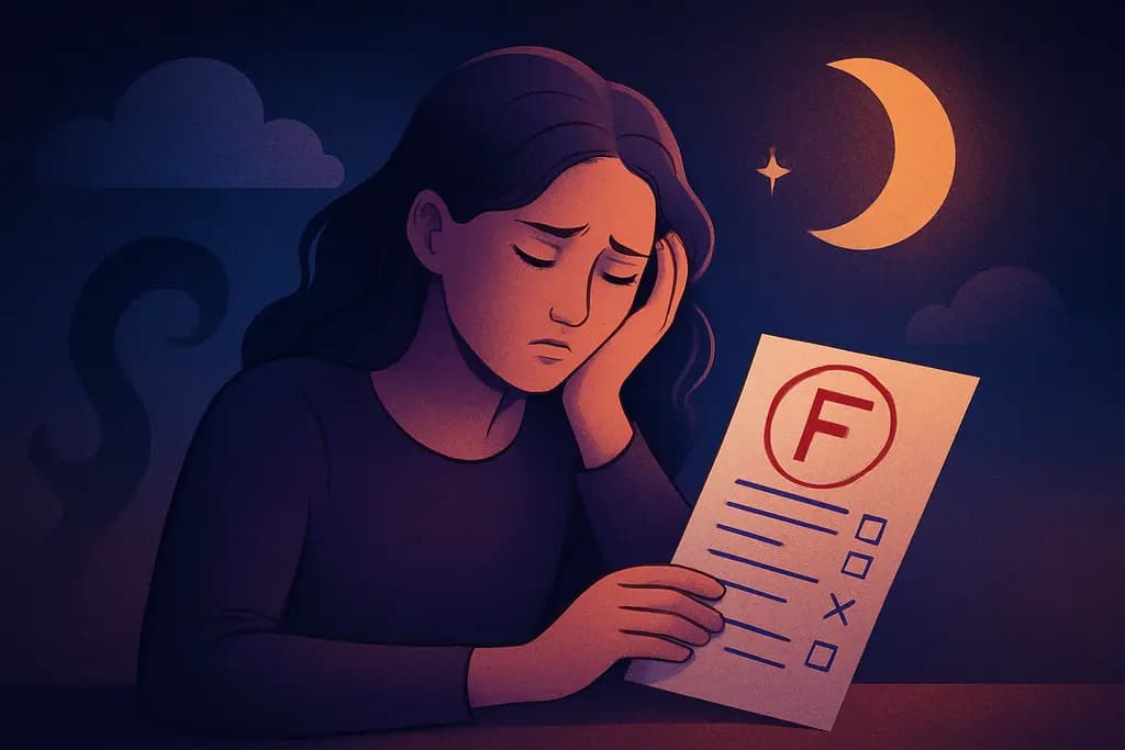 Dream illustration: Failing an Exam