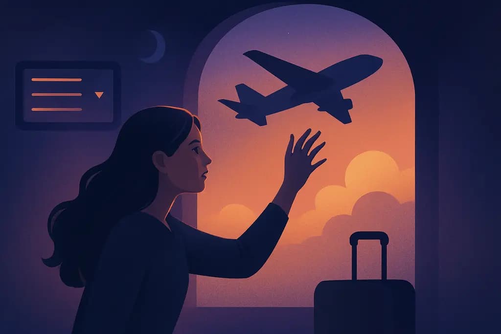 Dream illustration: Failing to Catch a Flight