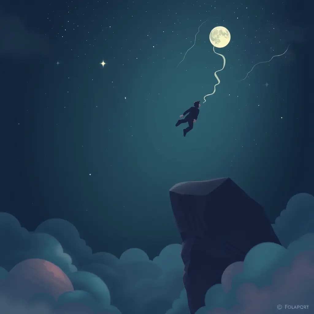 Dream illustration: Falling from a High Place