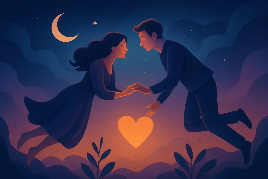 Dream illustration: Falling in Love