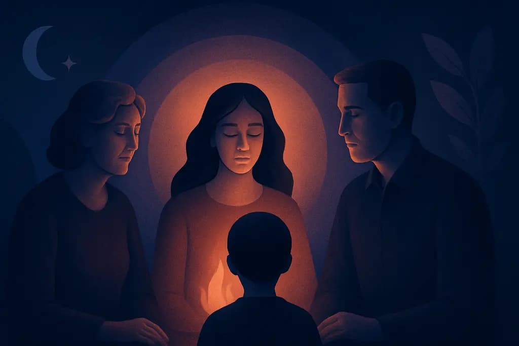Dream illustration: Family Gathering