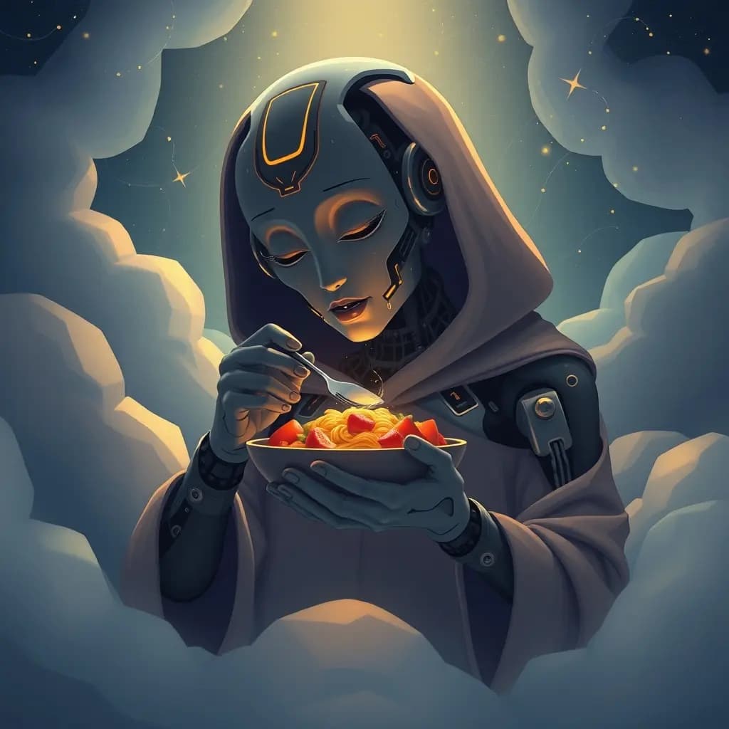 Dream illustration: Feed entirely AI-generated