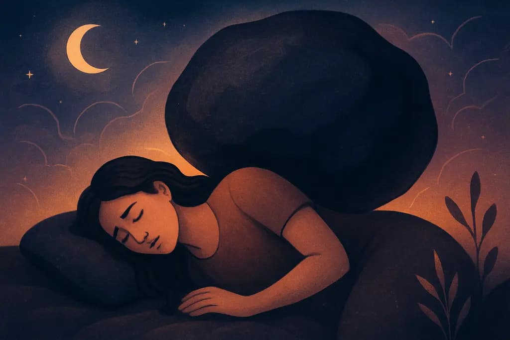 Dream illustration: Feeling Excessively Heavy