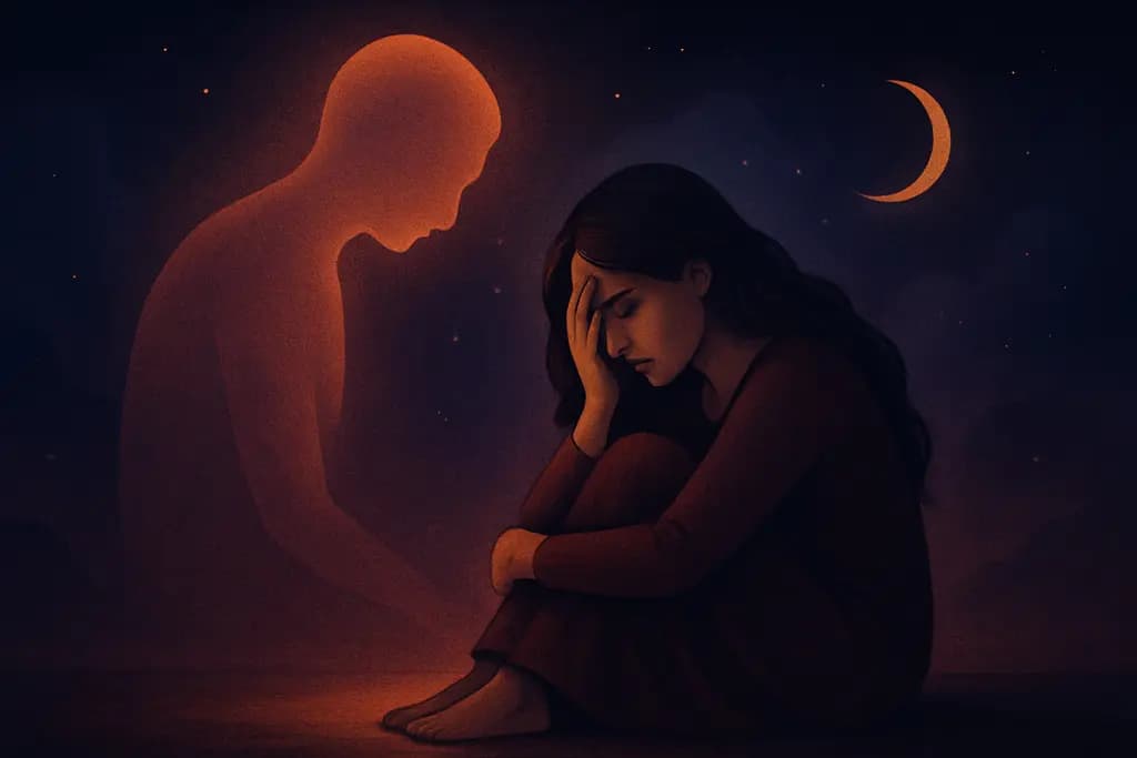 Dream illustration: Feeling overwhelming guilt