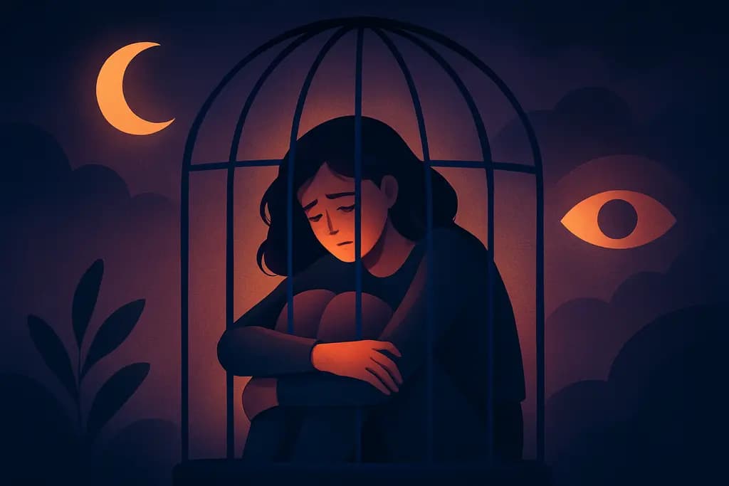 Dream illustration: Feeling Trapped