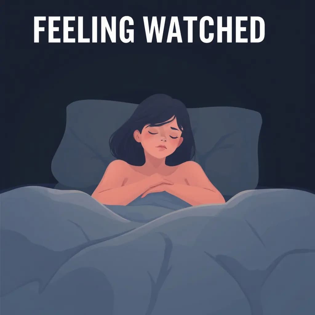Dream illustration: Feeling watched