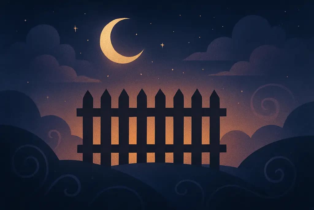 Dream illustration: Fences