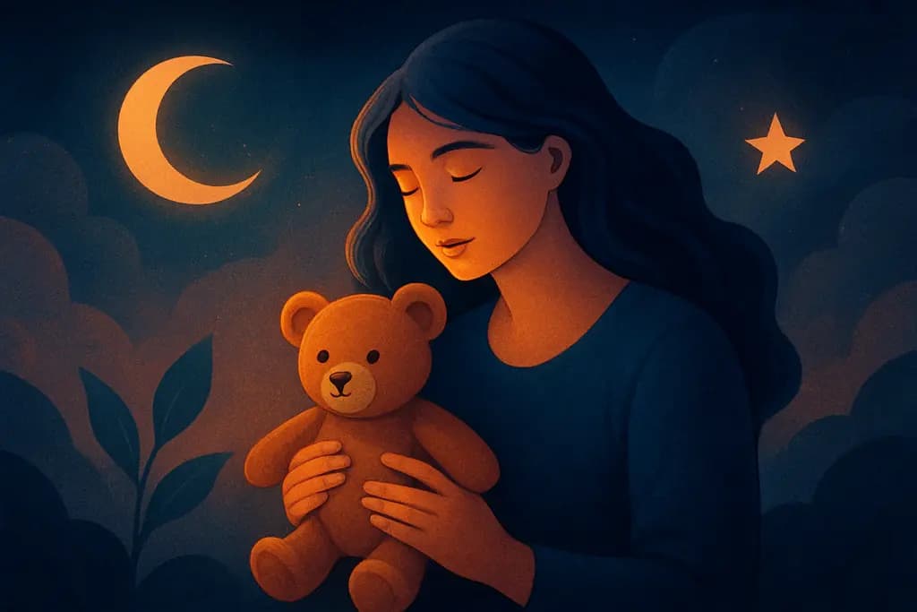 Dream illustration: Finding a childhood toy