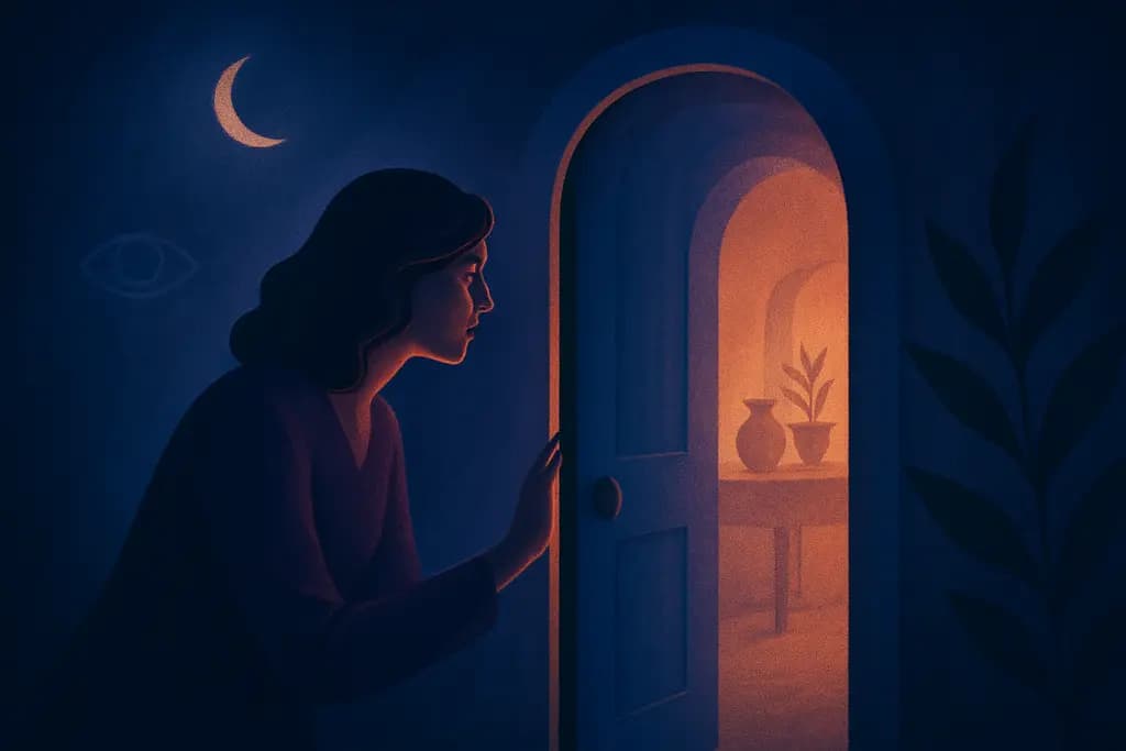Dream illustration: Finding a Hidden Room