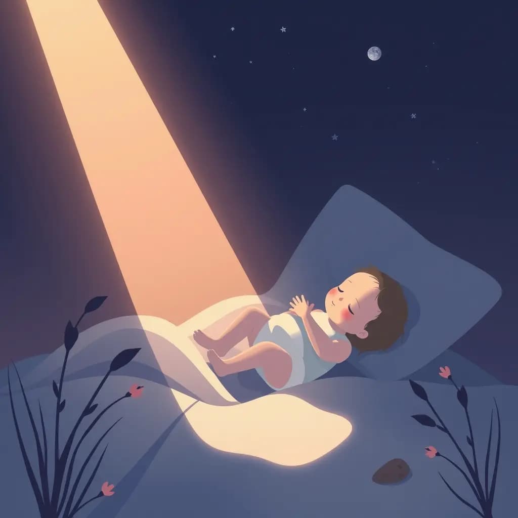 Dream illustration: Finding a human baby