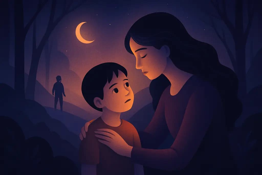 Dream illustration: Finding a lost child