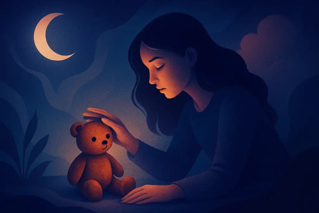Dream illustration: Finding a lost childhood toy