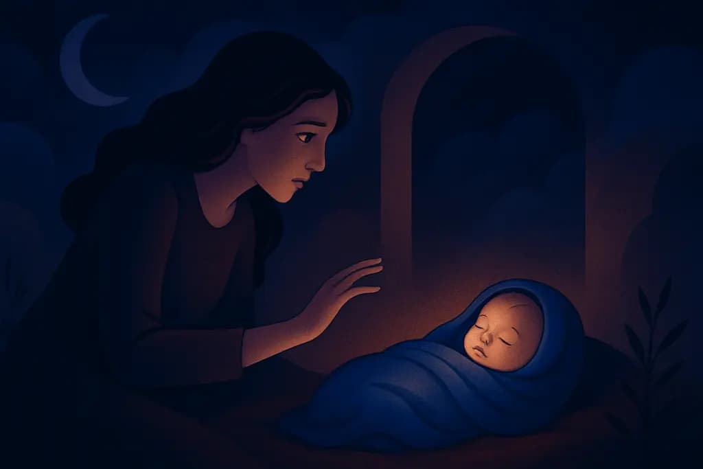 Dream illustration: Finding an abandoned baby