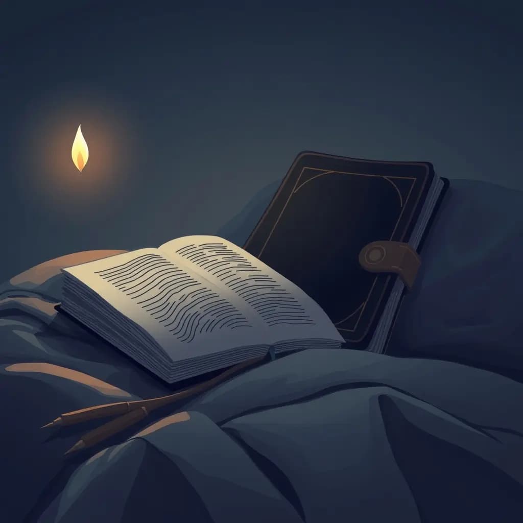 Dream illustration: Finding an old diary or journal