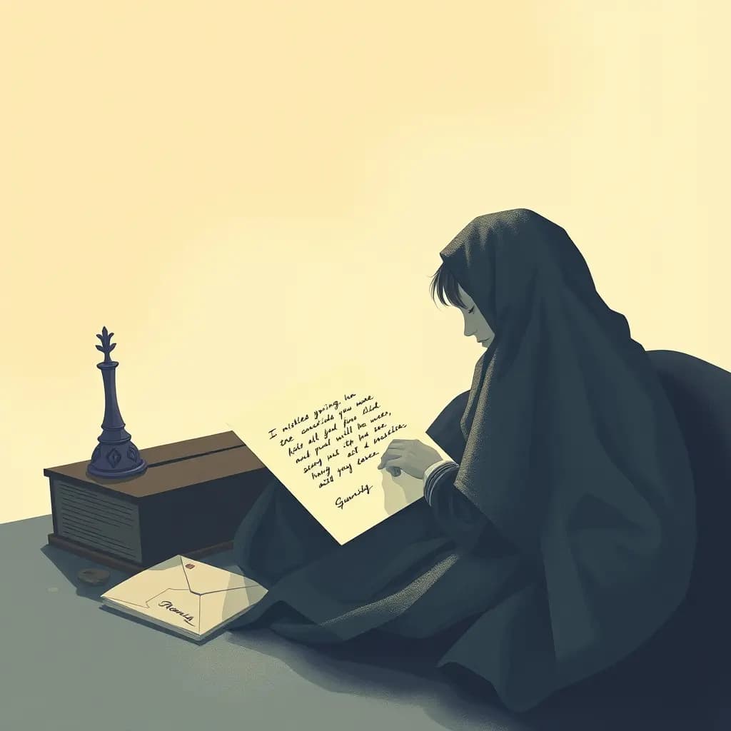 Dream illustration: Finding an Old Letter
