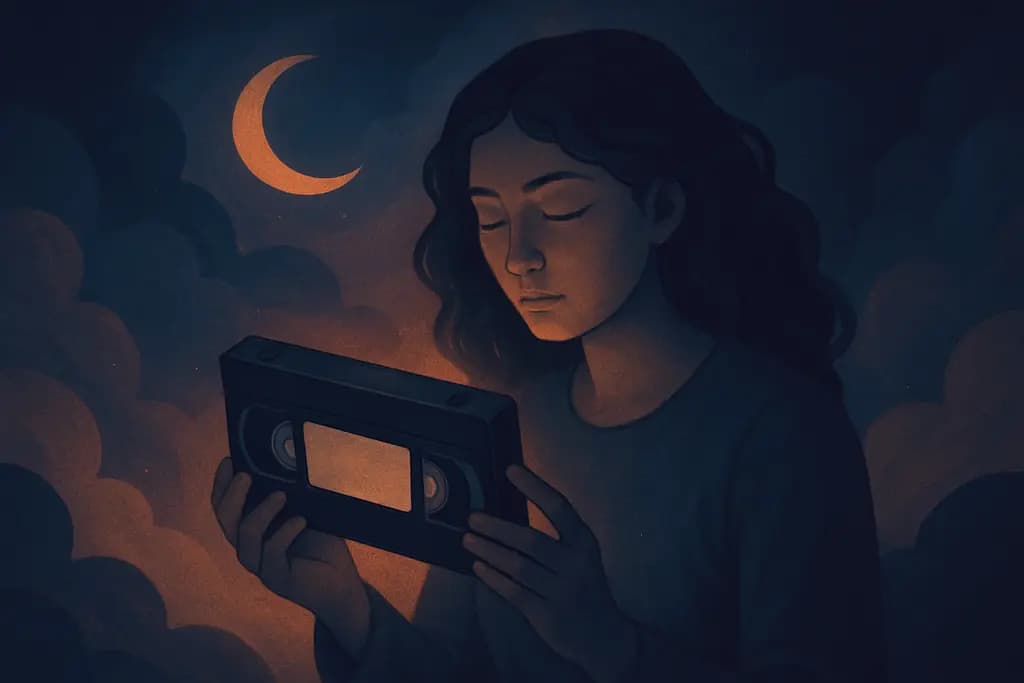 Dream illustration: Finding an old videotape