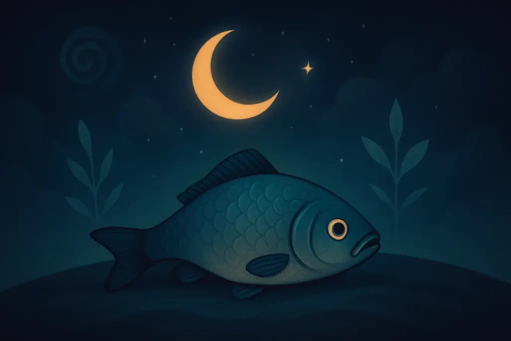 Dream illustration: Fish out of water