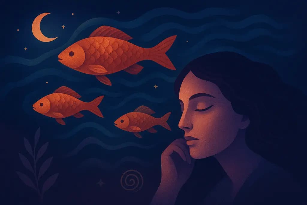 Dream illustration: Fishes