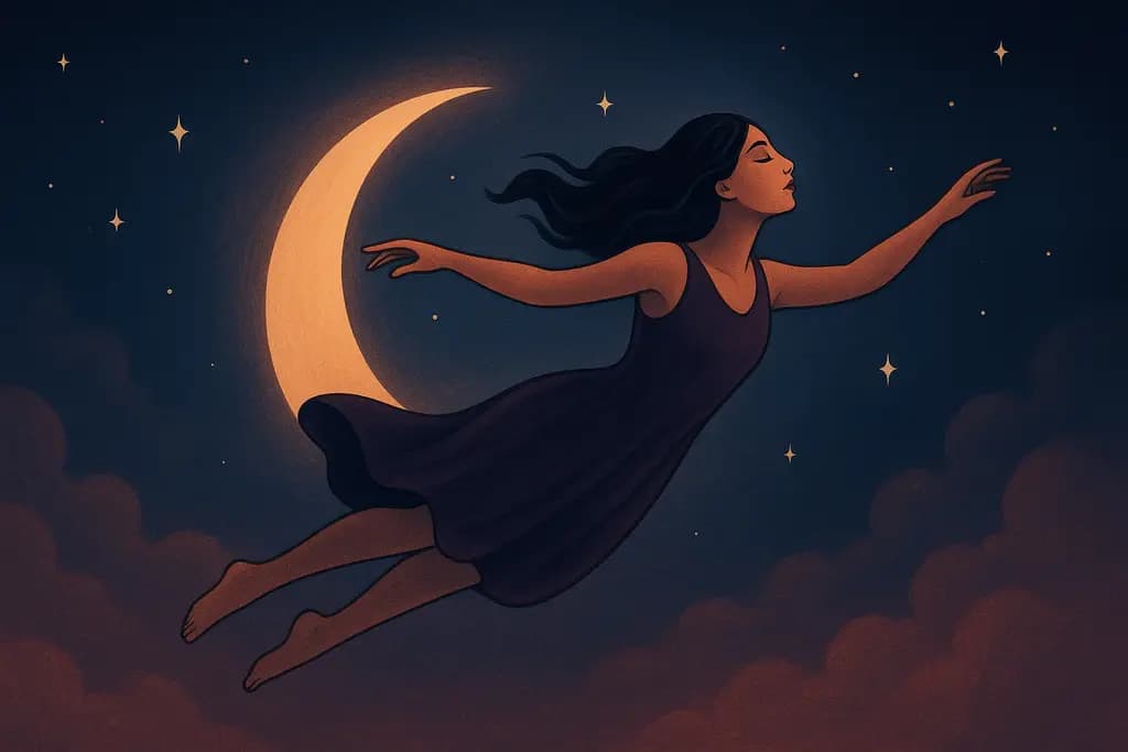 Dream illustration: Flying Without Wings