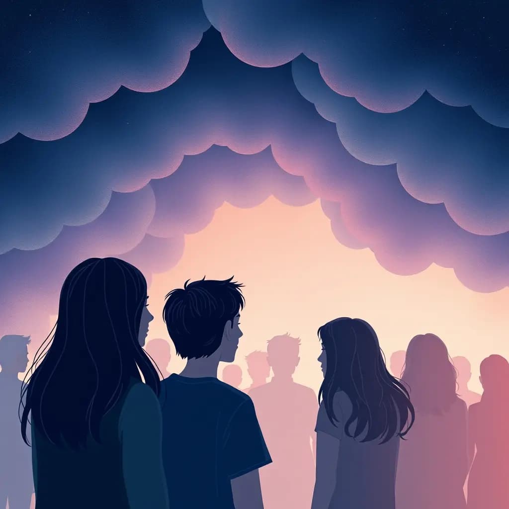 Dream illustration: Followers turning into strangers