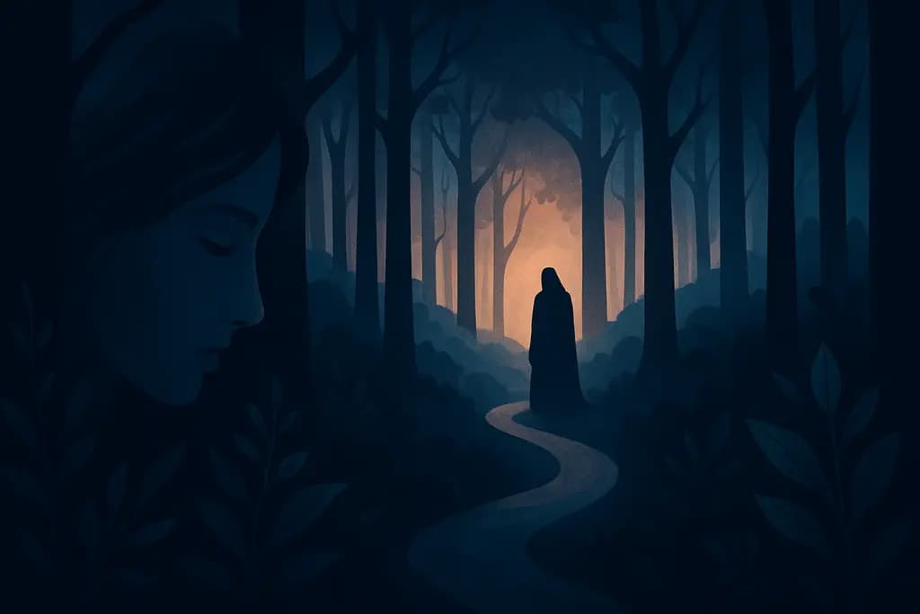 Dream illustration: Forest