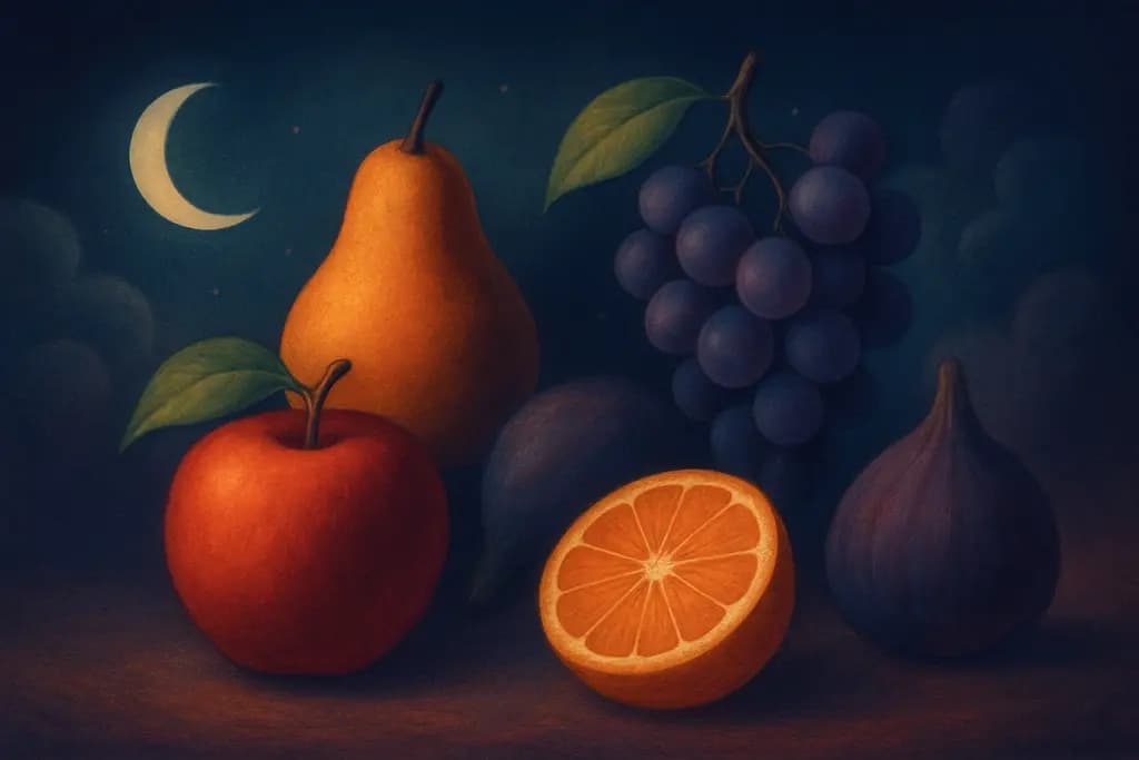 Dream illustration: Fruits