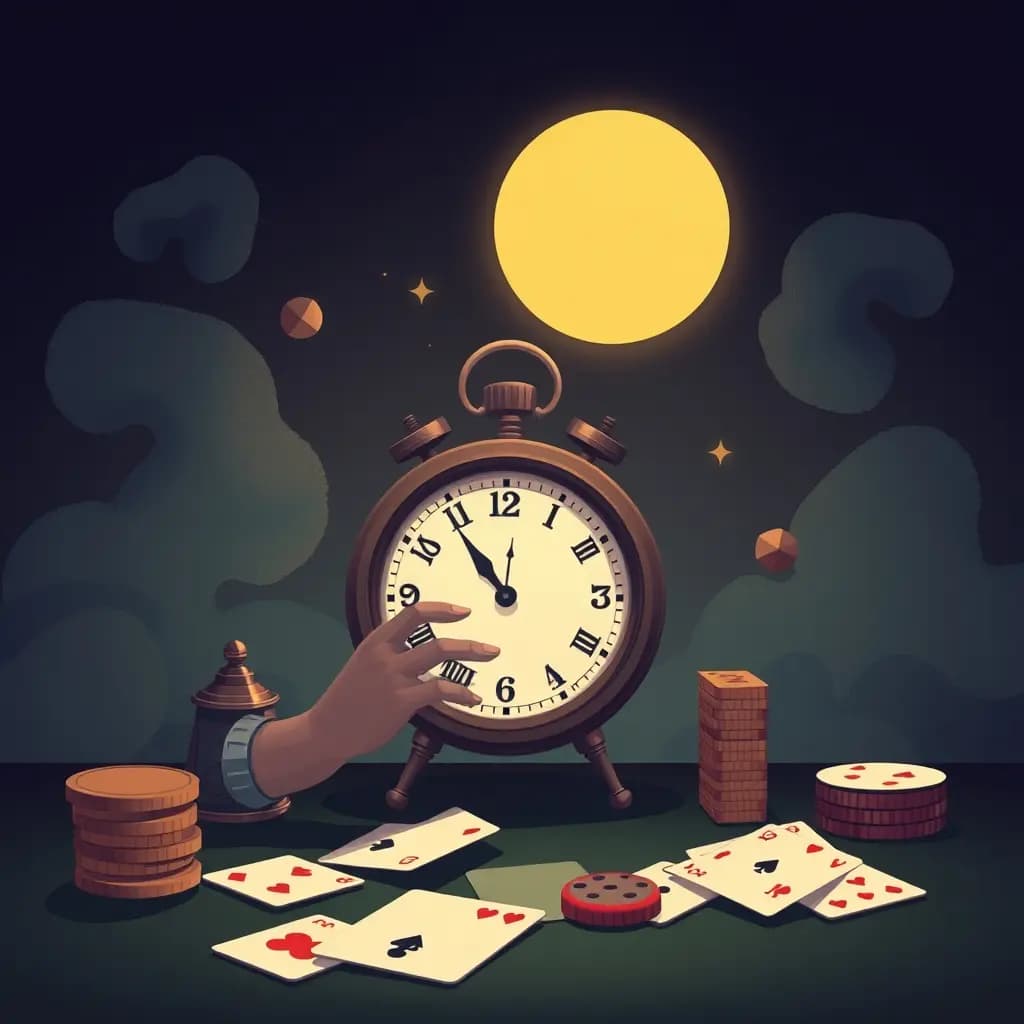 Dream illustration: Gambling With Your Time