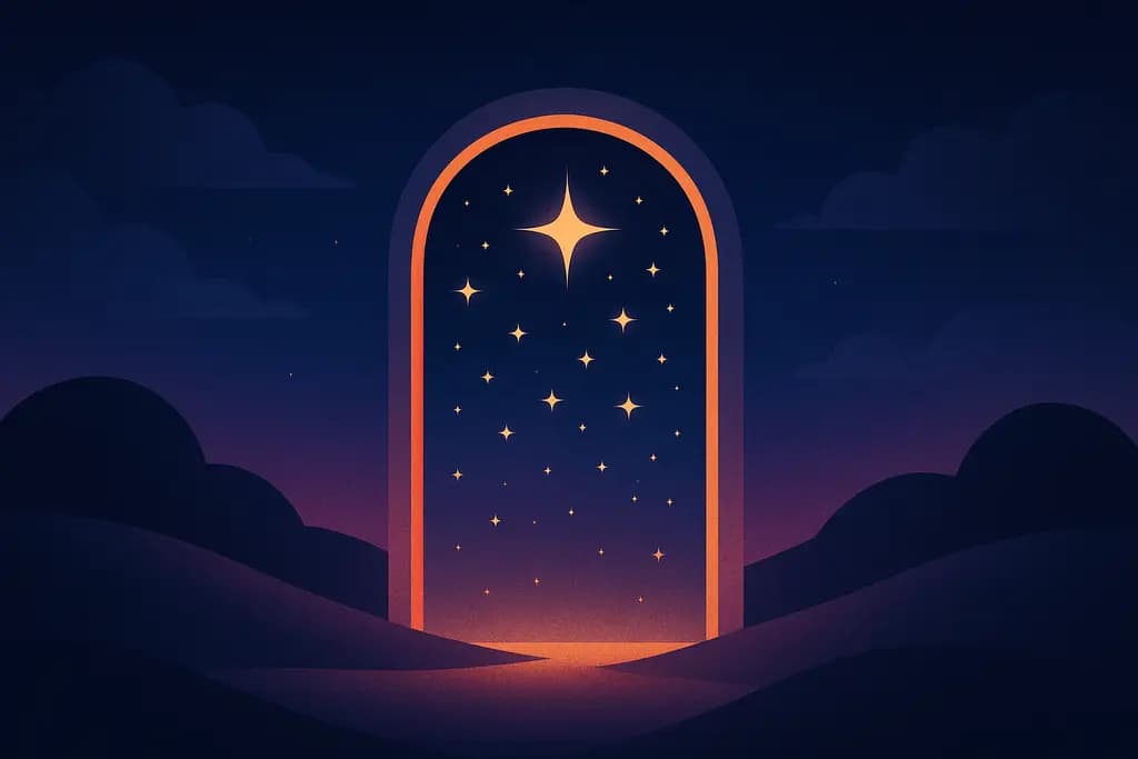 Dream illustration: Gateway of stars