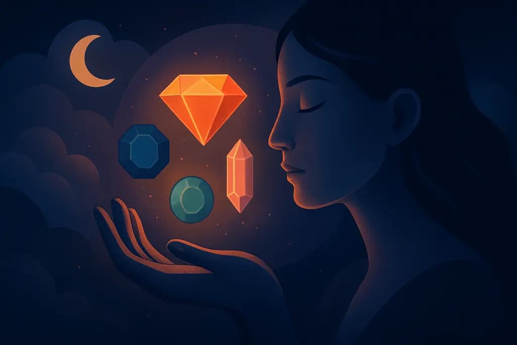 Dream illustration: Gems