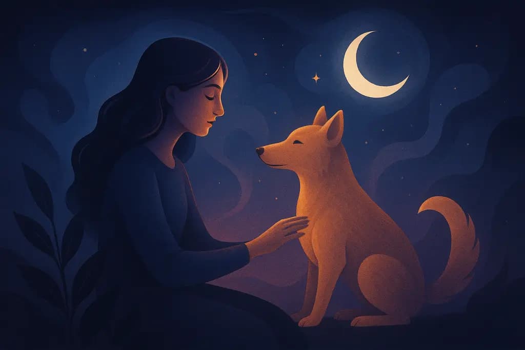 Dream illustration: Getting a new pet or unexpected animal companion
