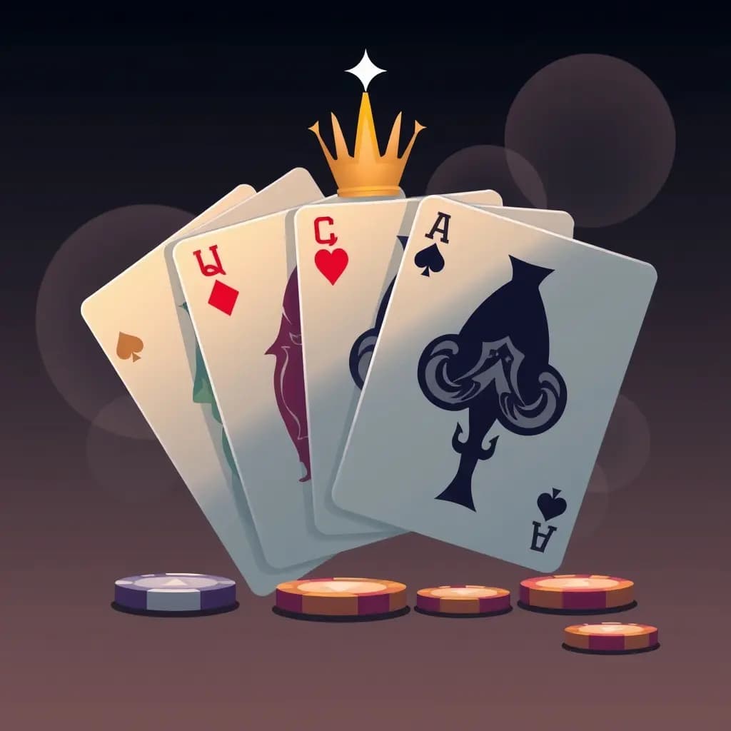 Dream illustration: Getting a Royal Flush