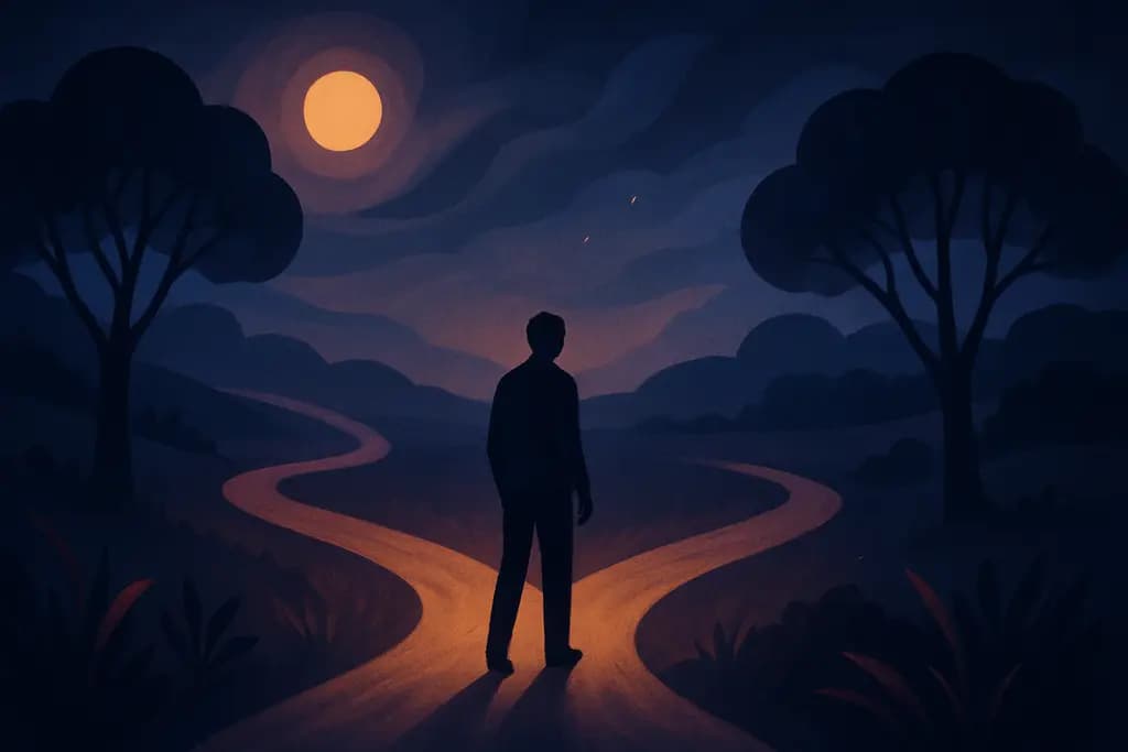 Dream illustration: Getting Lost