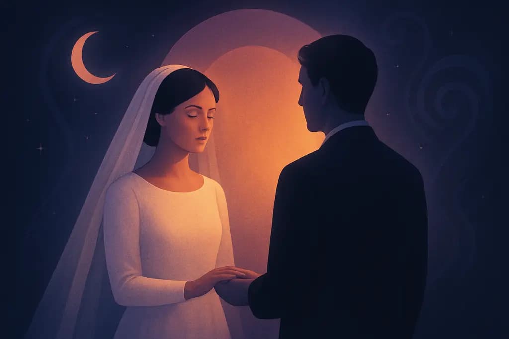 Dream illustration: Getting Married and Not Recognizing Your Partner