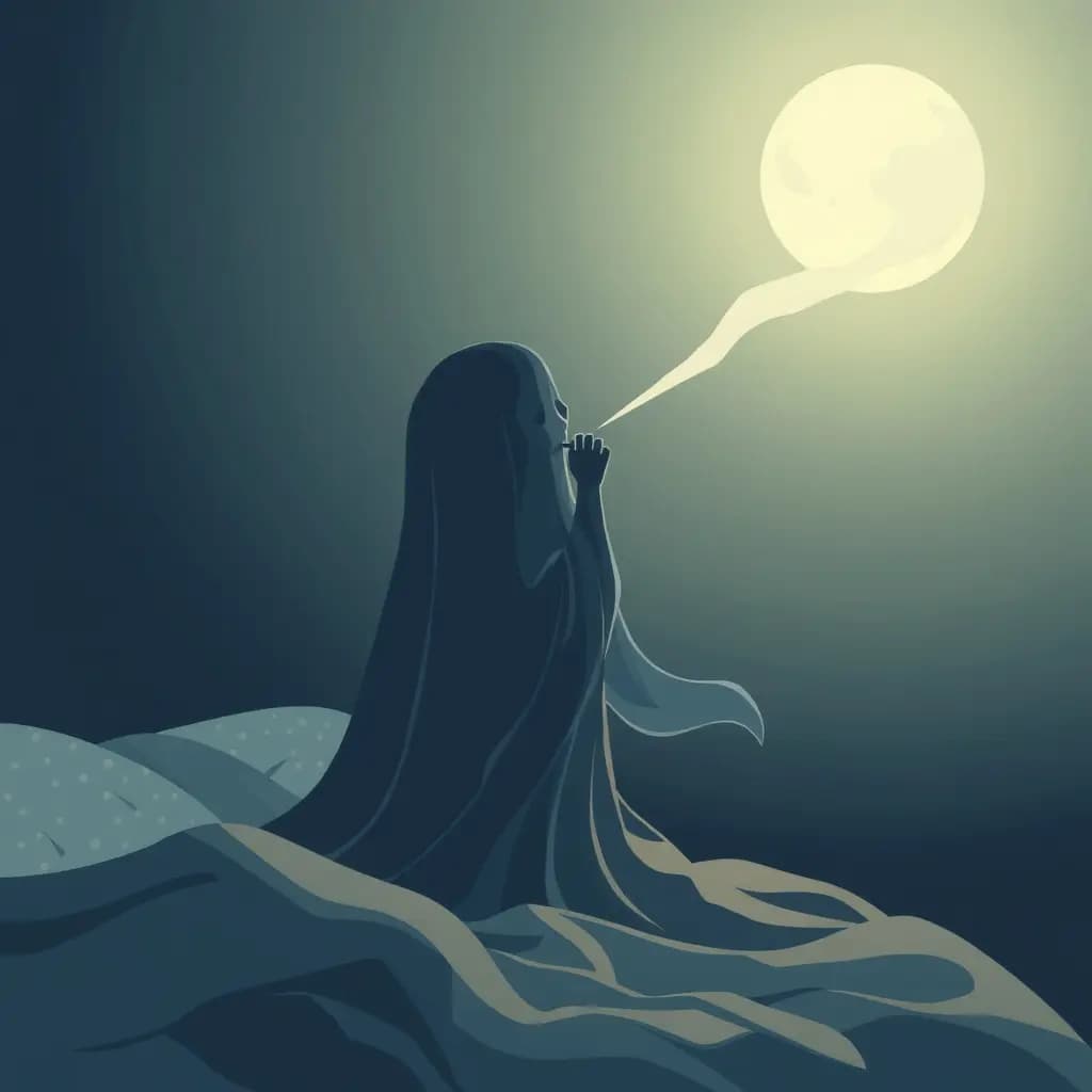 Dream illustration: Ghost whispering your name