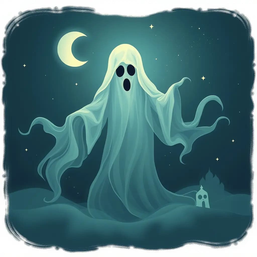 Dream illustration: Ghosts or specters