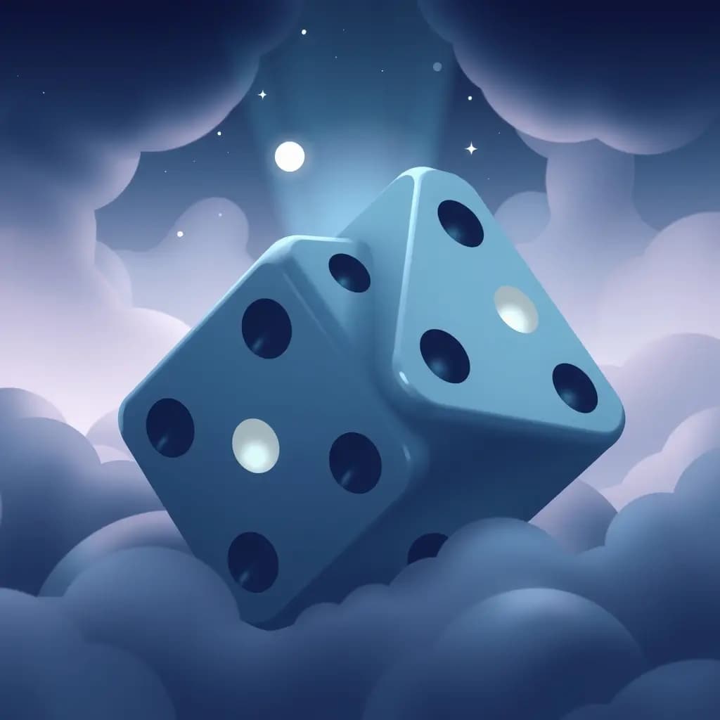 Dream illustration: Giant Dice